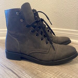Thursday Boot Company Gray Lace Up Boots